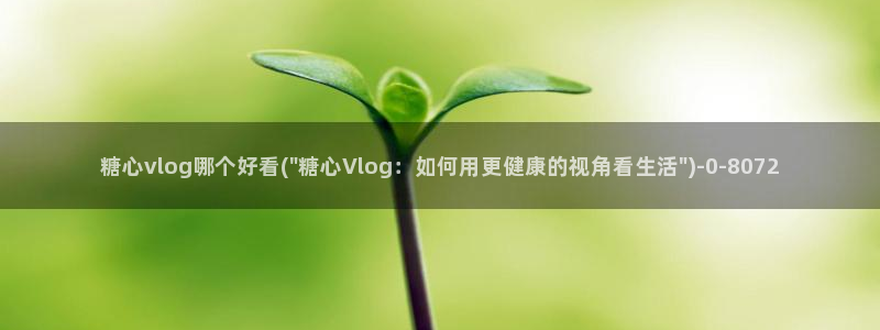 糖心vlog免费软件