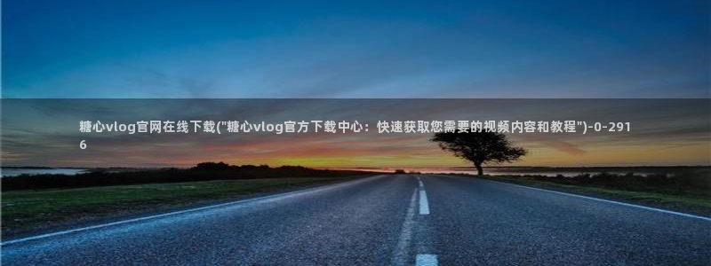 糖心vlog官网破解版