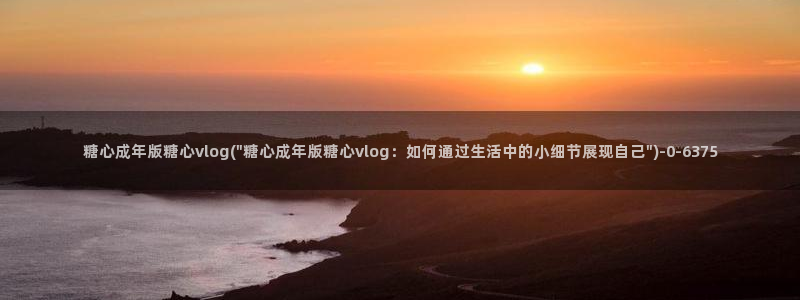 糖心在线播放vlog